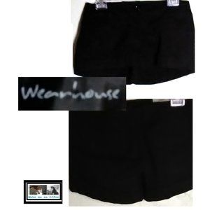 Wearhouse  Black Short Shorts Size Lg